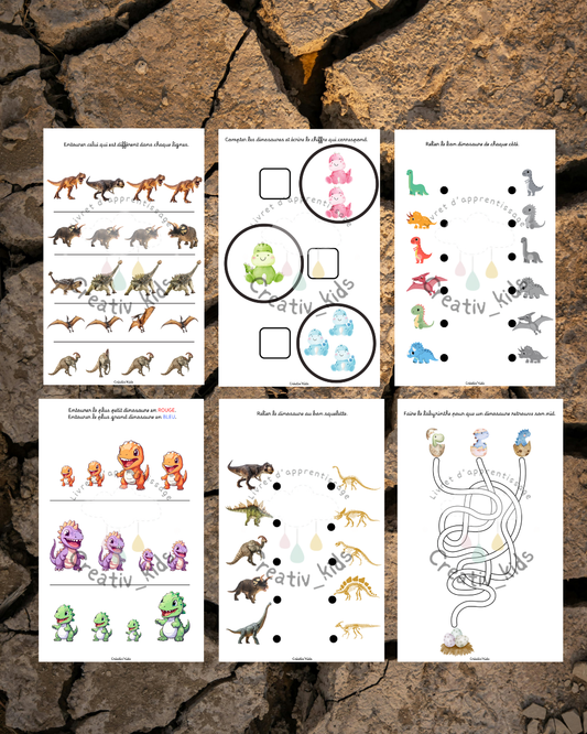 Mon livret d'activités : DINOSAURES