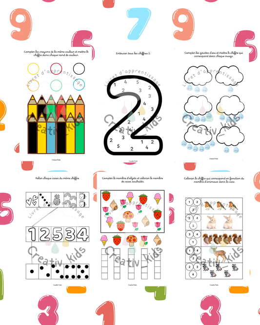 Mon livret d'activité : LES CHIFFRES (de 0 à 10)