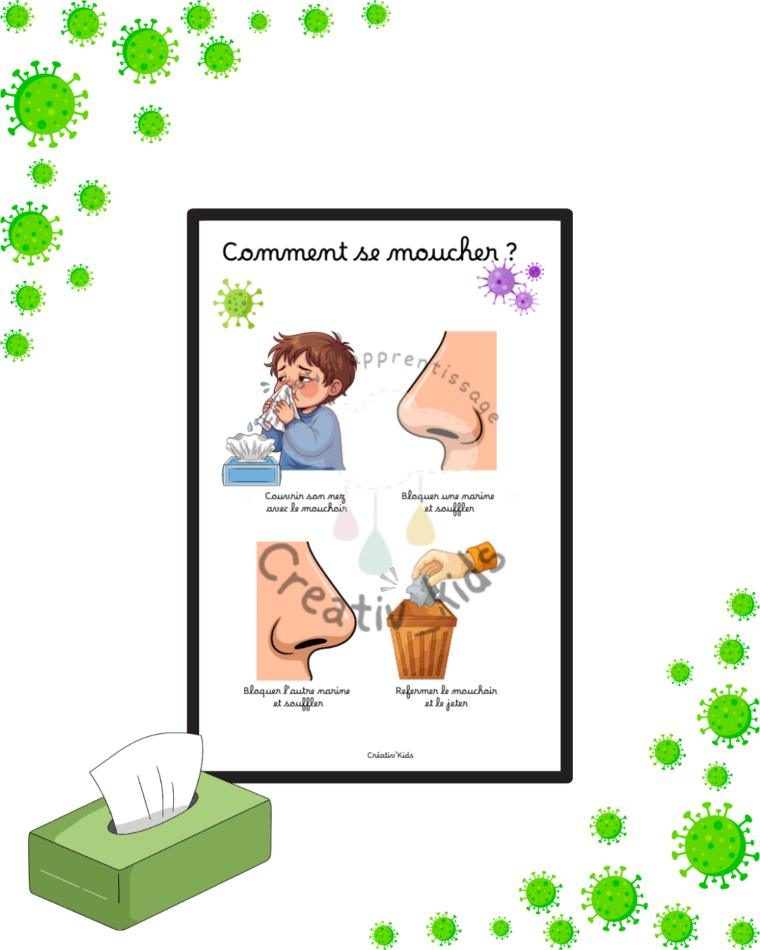 How to blow your nose?