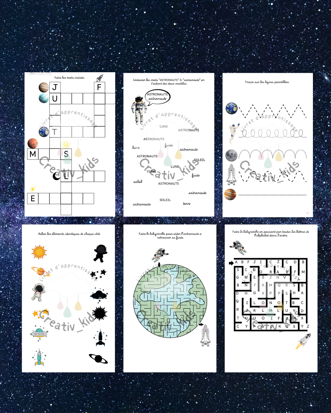 Mon livret d'activités : SYSTÈME SOLAIRE