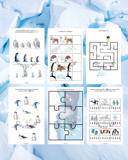 My activity booklet: ICE FLOE