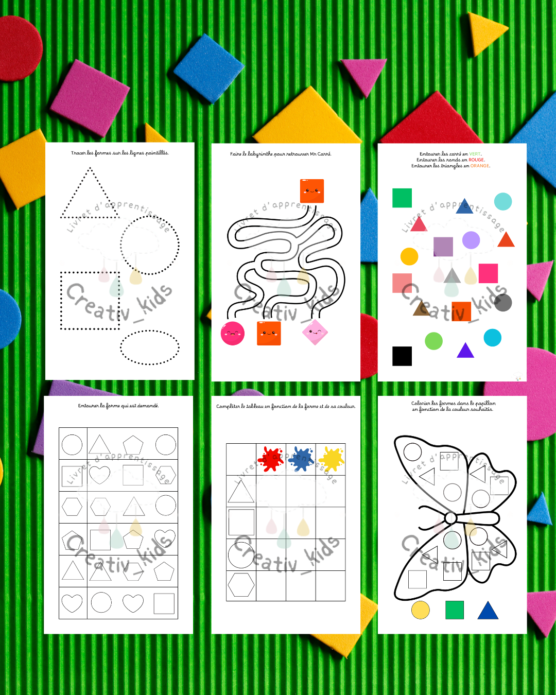 My activity booklet: SHAPES