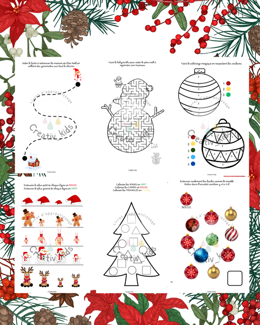 Mon livret d'activités : NOËL