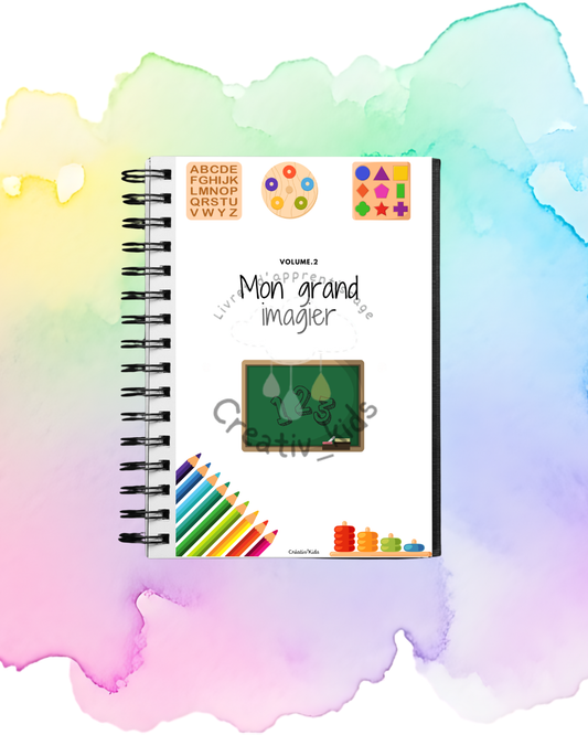 Mon livret d'activités :  MON GRAND IMAGIER VOL.2