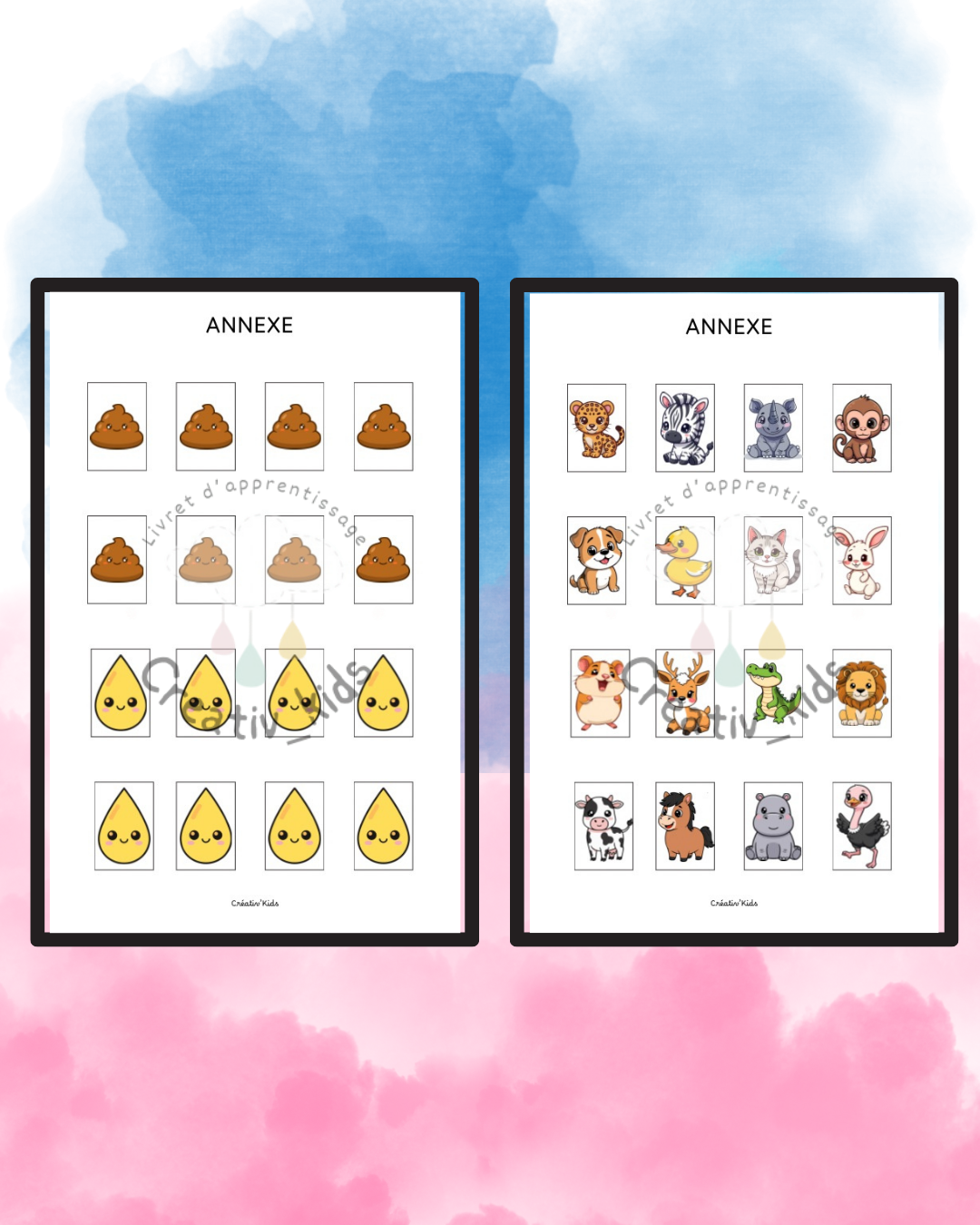 Girl's hygiene chart